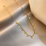 Elegant 18K Gold Plated Multi-Butterfly Charm Choker Necklace for Women
